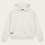 NOFS Cream Hoodie in hellem Off-White mit Kapuze