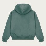 NOFS Grüner Zip-Hoodie Patch Logo