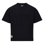NOFS Black T-Shirt Basic Shirt in Schwarz