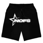 NOFS Black Star Shorts mit weißem Star Logo