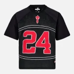 NOFS X Trapstar Black T-Shirt NFL Jersey Edition