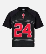 NOFS X Trapstar Black T-Shirt NFL Jersey Edition