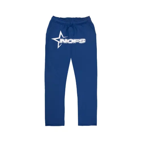 NOFS Blue Sweatpant mit weißem Star Logo