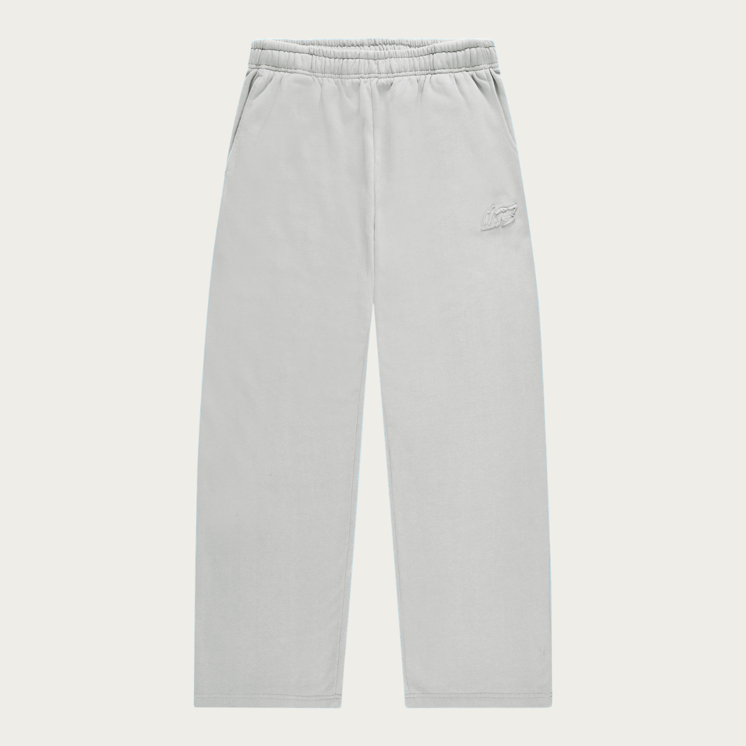 NOFS Grey Jogger im hellen Grauton mit geradem Bein NOFS Grey Jogger im hellen Grauton mit geradem Bein