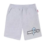 NOFS X Trapstar Grey Shorts mit Cross Logo Print