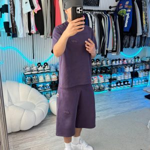 NOFS Dunkelblaue Shorts Patch Logo
