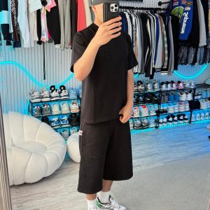 NOFS Schwarze Shorts Patch Logo