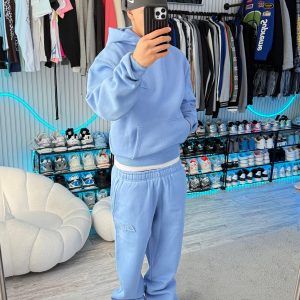 NOFS Blaue Jogginghose Patch Logo