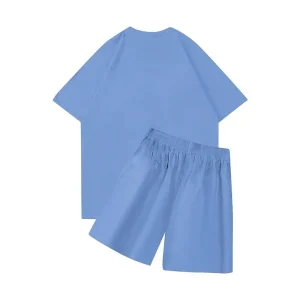 NOFS Sky Blue Summer Suit T-Shirt und Shorts Set in Hellblau