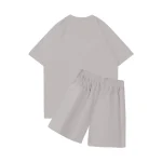 NOFS Grey Shorts Set mit weißem Star Logo Print
