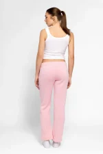 NOFS Pink Sweatpants in Rosa mit geradem Bein
