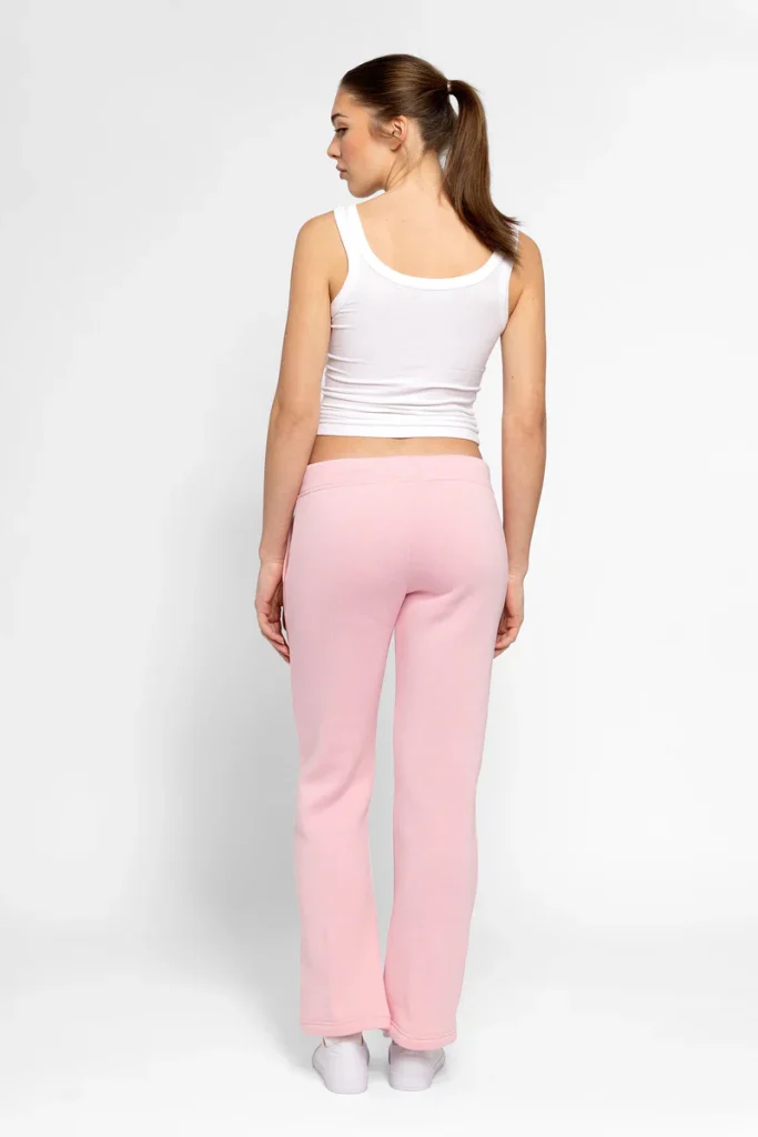 NOFS Pink Sweatpants in Rosa mit geradem Bein