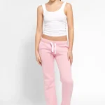 NOFS Pink Sweatpants in Rosa mit geradem Bein