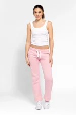 NOFS Pink Sweatpants in Rosa mit geradem Bein