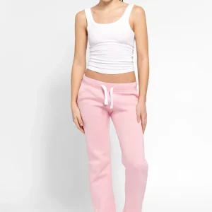 NOFS Pink Sweatpants in Rosa mit geradem Bein