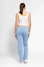 NOFS Sky Blue Sweatpants in Hellblau mit geradem Bein
