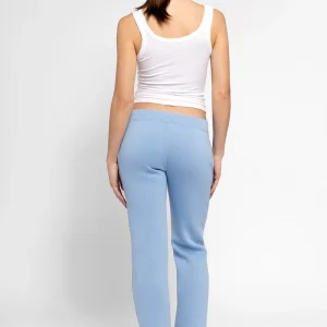 NOFS Sky Blue Sweatpants in Hellblau mit geradem Bein
