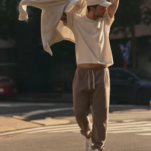 NOFS Khaki Seaside Sweatpants im relaxten Streetwear Style