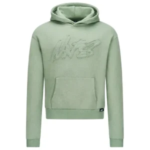 NOFS Olive Hoodie mit tonaler Script Stickerei