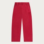 NOFS Red Jogger in sattem Rot mit weitem Bein