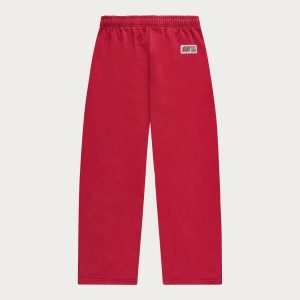 NOFS Rote Jogginghose Patch Logo