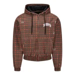 NOFS Orange Flannel Jacket im Scottish Check