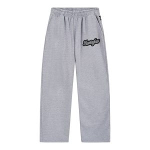 NOFS Patch Grey Jogger in meliertem Grau mit Noneofus Patch