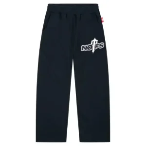 NOFS X Trapstar Black Jogger mit Collab Logo