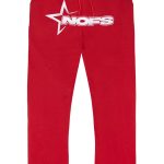 NOFS Wine Red Jogger mit weißem Star Logo