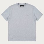 NOFS Grey Basic Tee mit grauem Tonal-Stick auf der Brust
