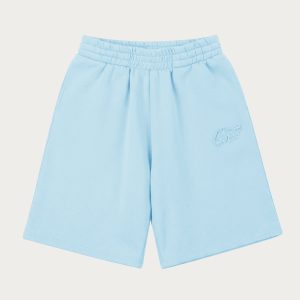 NOFS Baby Blue Shorts in hellem Blau mit Logo Stitching
