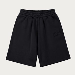 NOFS Black Basic Shorts mit schwarzem Tonal-Stick