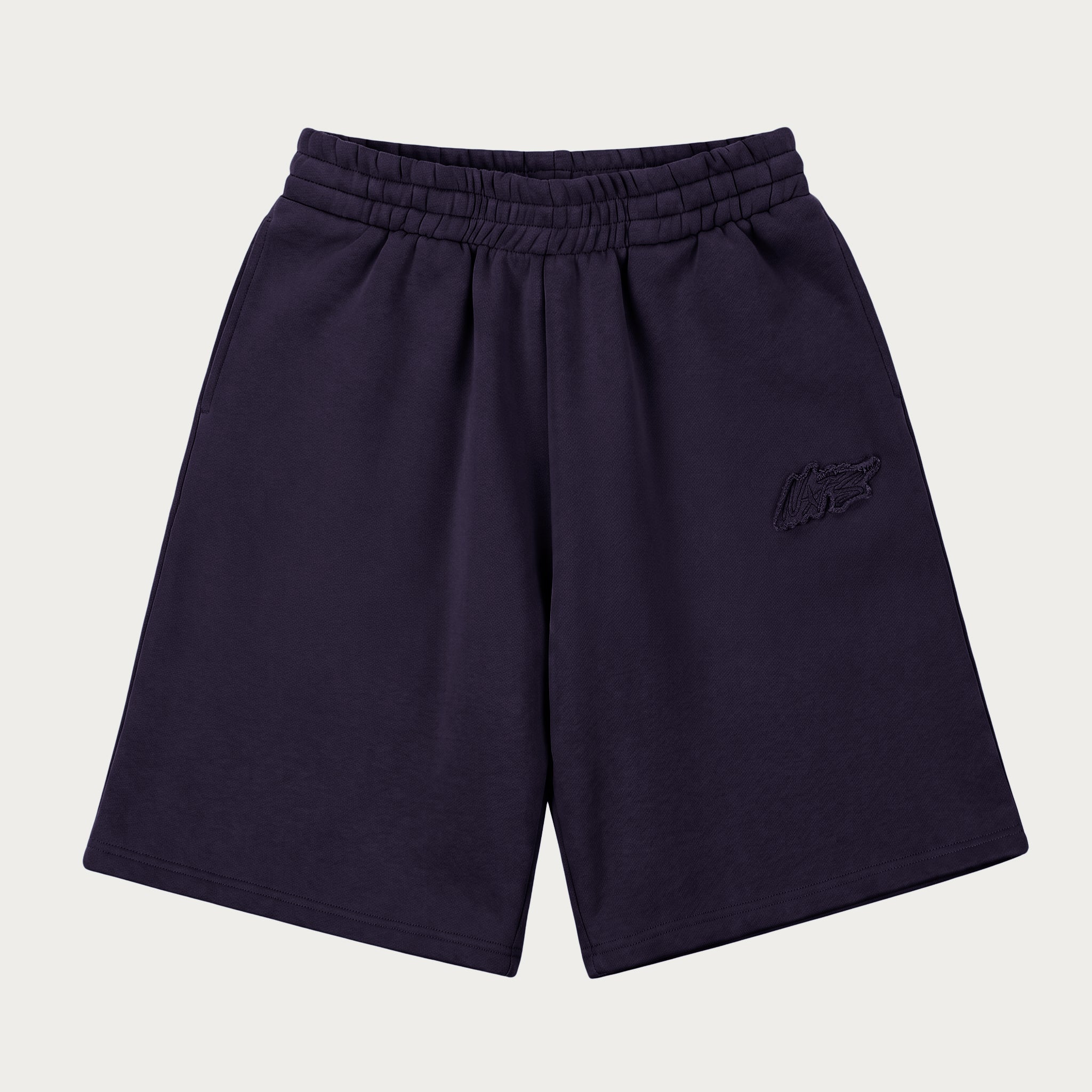 NOFS Purple Basic Shorts mit tonalem Logo NOFS Purple Basic Shorts mit tonalem Logo