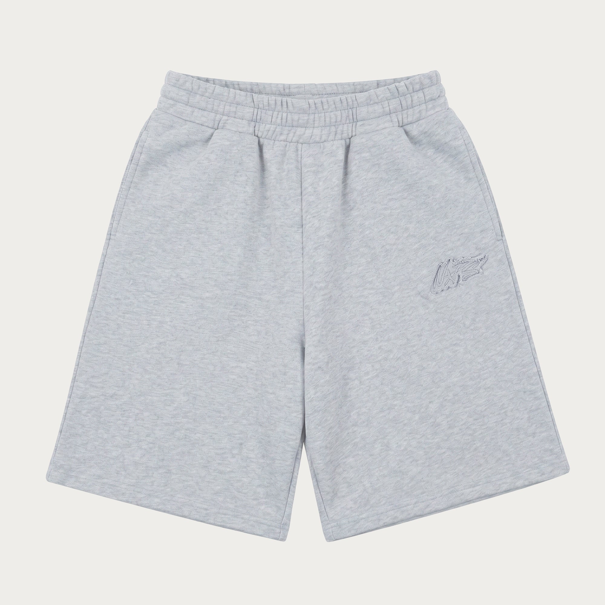 NOFS Grey Basic Shorts mit grauem Tonal-Stick NOFS Grey Basic Shorts mit grauem Tonal-Stick