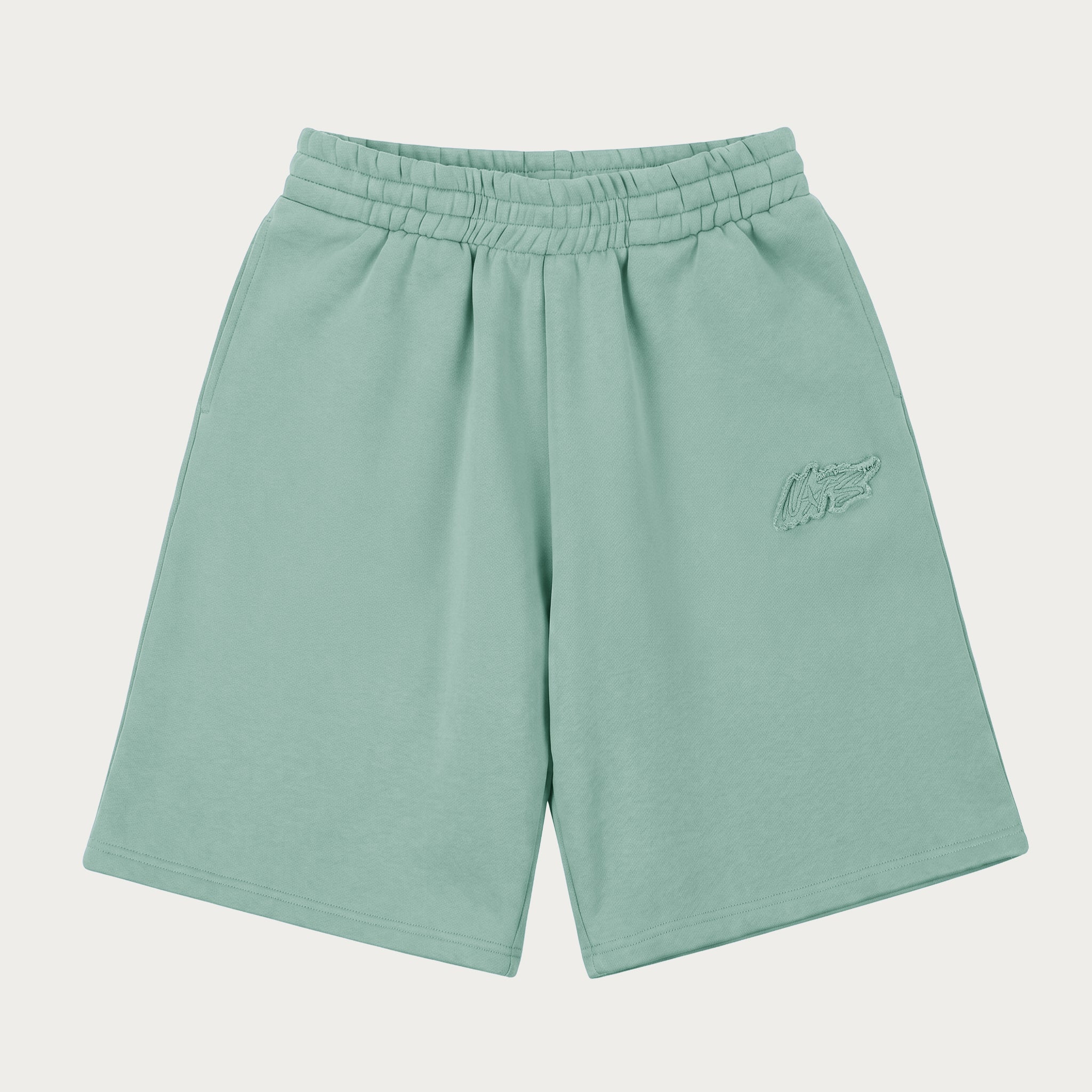 NOFS Mint Basic Shorts mit minzgrünem Tonal-Stick NOFS Mint Basic Shorts mit minzgrünem Tonal-Stick