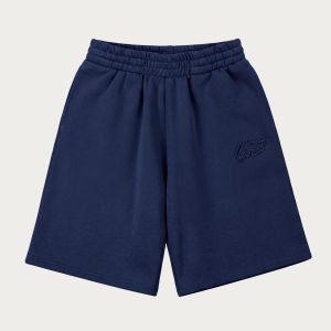 NOFS Navy Basic Shorts in Dunkelblau mit Stitching