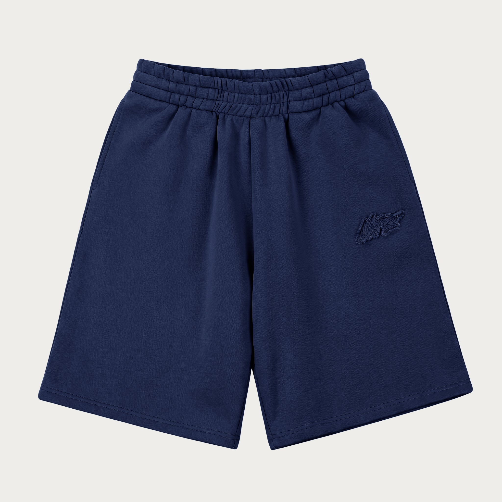 NOFS Navy Basic Shorts in Dunkelblau mit Stitching NOFS Navy Basic Shorts in Dunkelblau mit Stitching