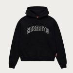 NOFS Black Stitch Hoodie mit NONEOFUS Print