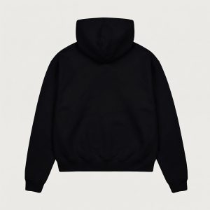 NOFS Black Stitch Hoodie mit NONEOFUS Print
