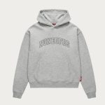NOFS Grey Stitch Hoodie mit noneofus Varsity Print