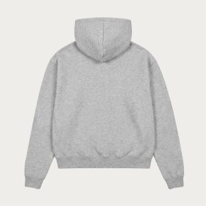 NOFS Grey Stitch Hoodie mit noneofus Varsity Print