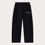 NOFS Black Jogger mit NONEOFUS Stitch Print