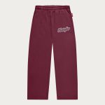 NOFS Purple Studs Jogger mit Script Logo und Wide Leg Cut