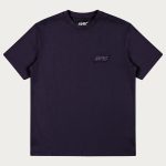 NOFS Purple Basic T-Shirt mit tonalem Stitching