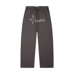 NOFS Brown Jogger mit tonalem Star Logo
