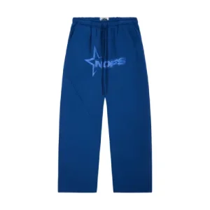 NOFS Tone In Tone Royal Blue Jogger in leuchtendem Blau mit Star Logo