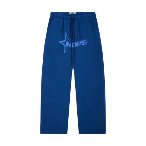 NOFS Tone In Tone Royal Blue Jogger in leuchtendem Blau mit Star Logo