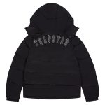 Trapstar Black Irongate Jacket mit Rückenprint