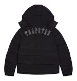 Trapstar Black Irongate Jacket mit Rückenprint
