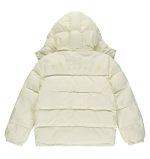 Trapstar Weiße Puffer Jacke hinten